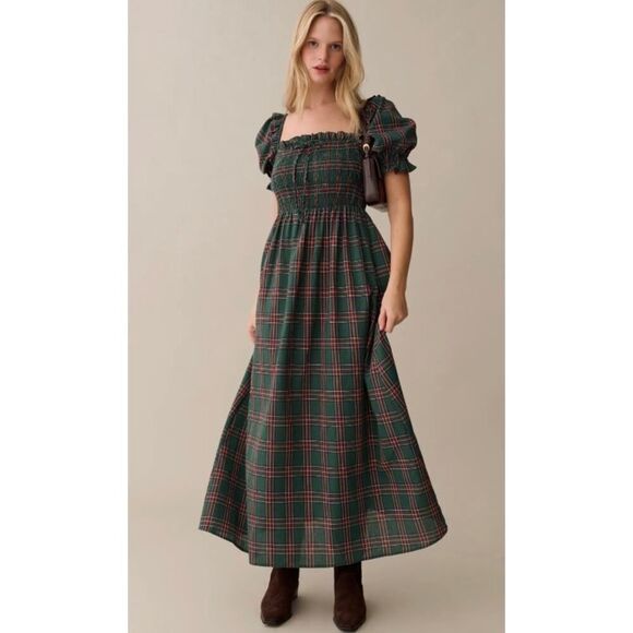Few Moda x Carly A. Riordan Dresses & Skirts - Few Moda x Carly A. Riordan Matilda Plaid Maxi Dress Sz. S
